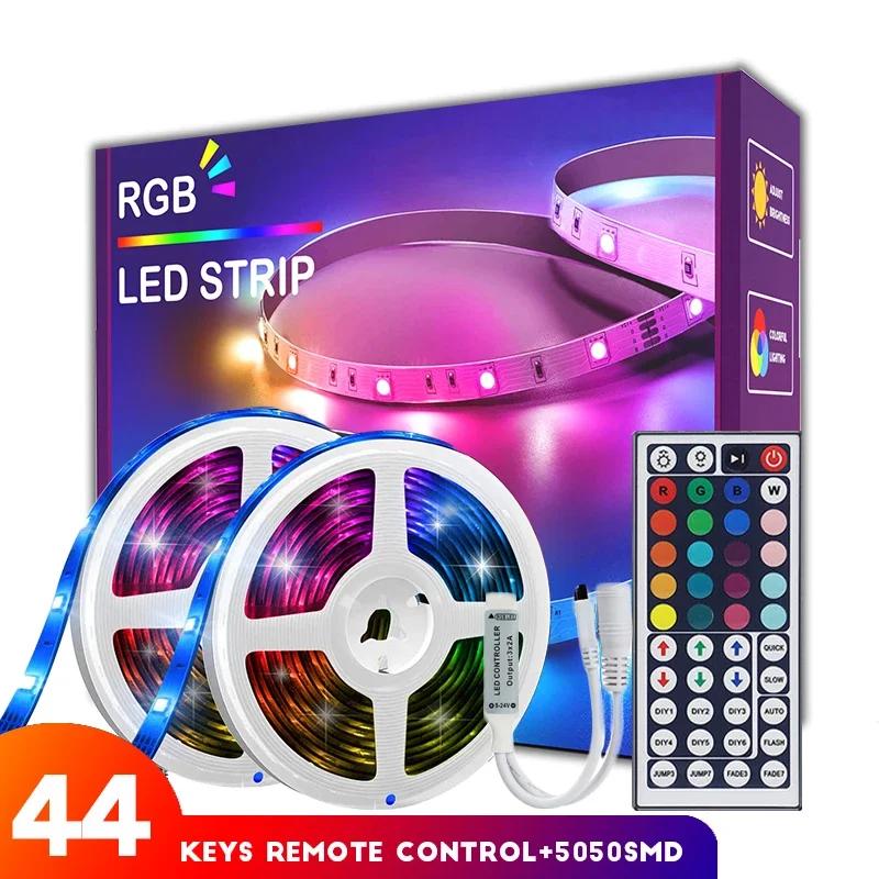 TV Ȩ ħǿ RGB LED Ʈ,  LED Ʈ , 44 Ű , 24V ü, 5050SMD, 30m, 98.4ft